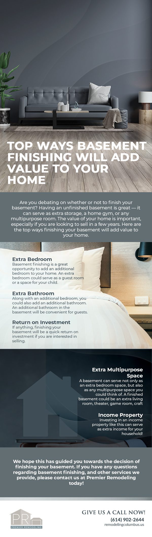 Top Ways Basement Finishing Will Add Value to Your Home