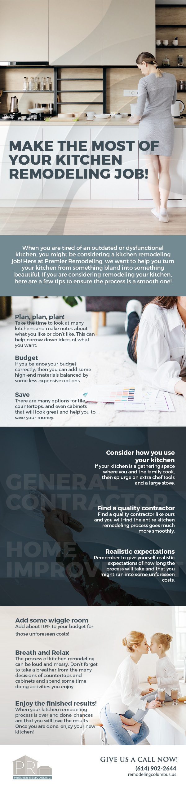 Make the Most of Your Kitchen Remodeling Job! [infographic]